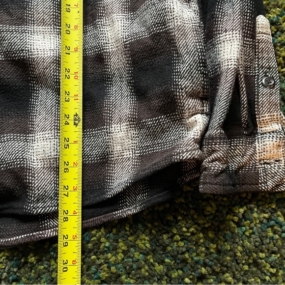 Orvis Brown Plaid Overshirt (L) - Picture 4 of 4